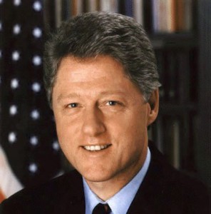 Famous adoptee Bill Clinton